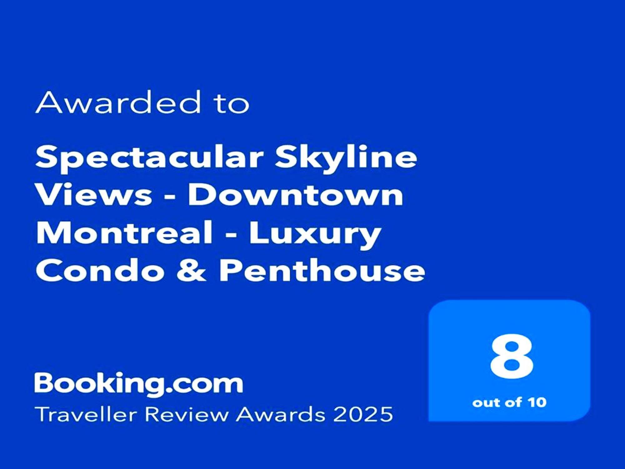 Spectacular Skyline Views - Downtown Montreal - Luxury Condo & Penthouse Exterior photo